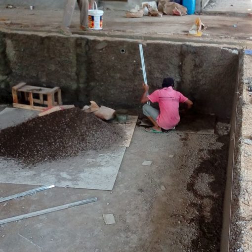 Membuat Plesteran Kolam Renang