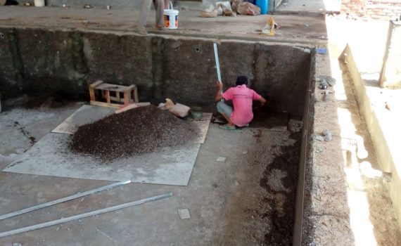 Membuat Plesteran Kolam Renang